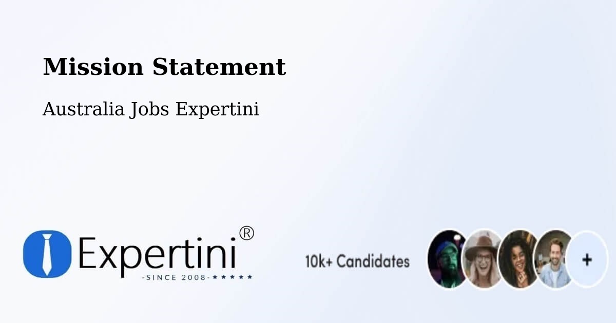 Corporate Mission – Karratha - Australia Jobs Expertini